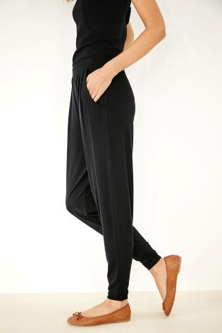 Tapered Leg Trousers